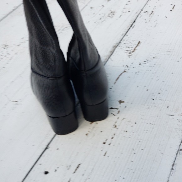 Gentle Souls by Kenneth Cole Women's Ella Square-Toe Block-Heel Boots Zip NEW - Picture 9 of 11